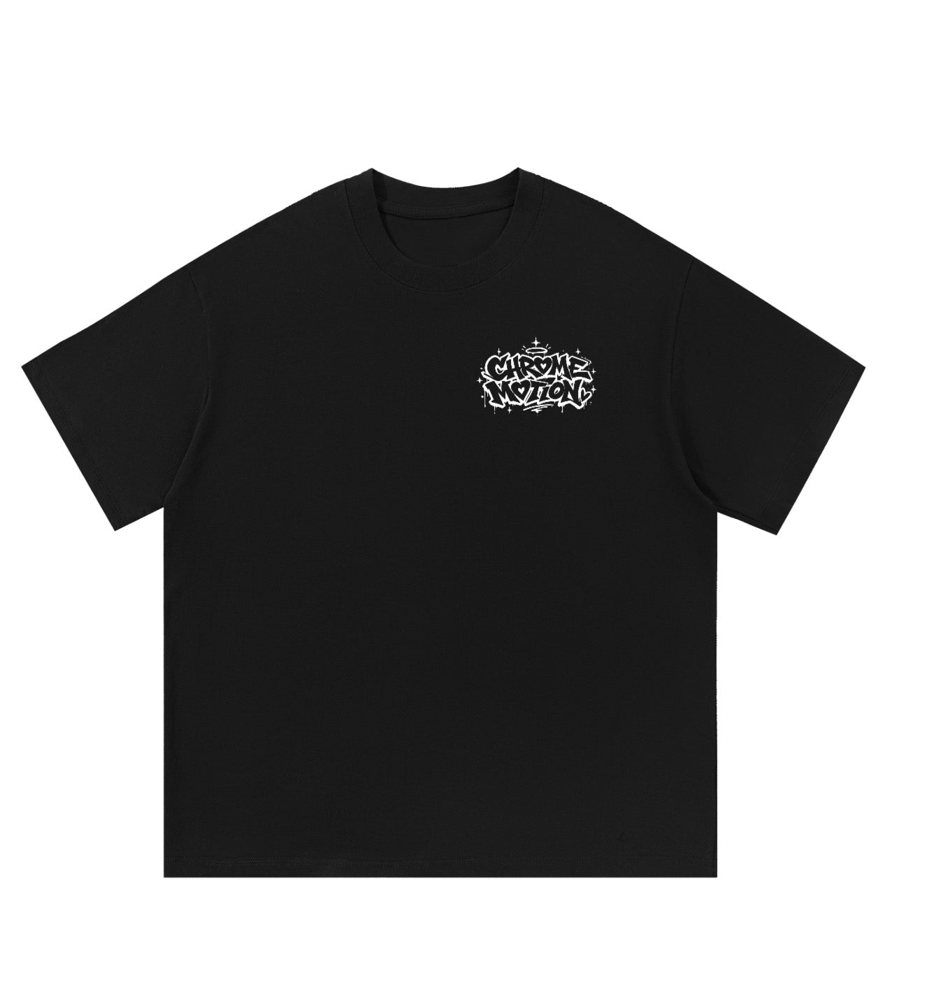 BLACK CHROME MOTION STREET LEGAL T SHIRT