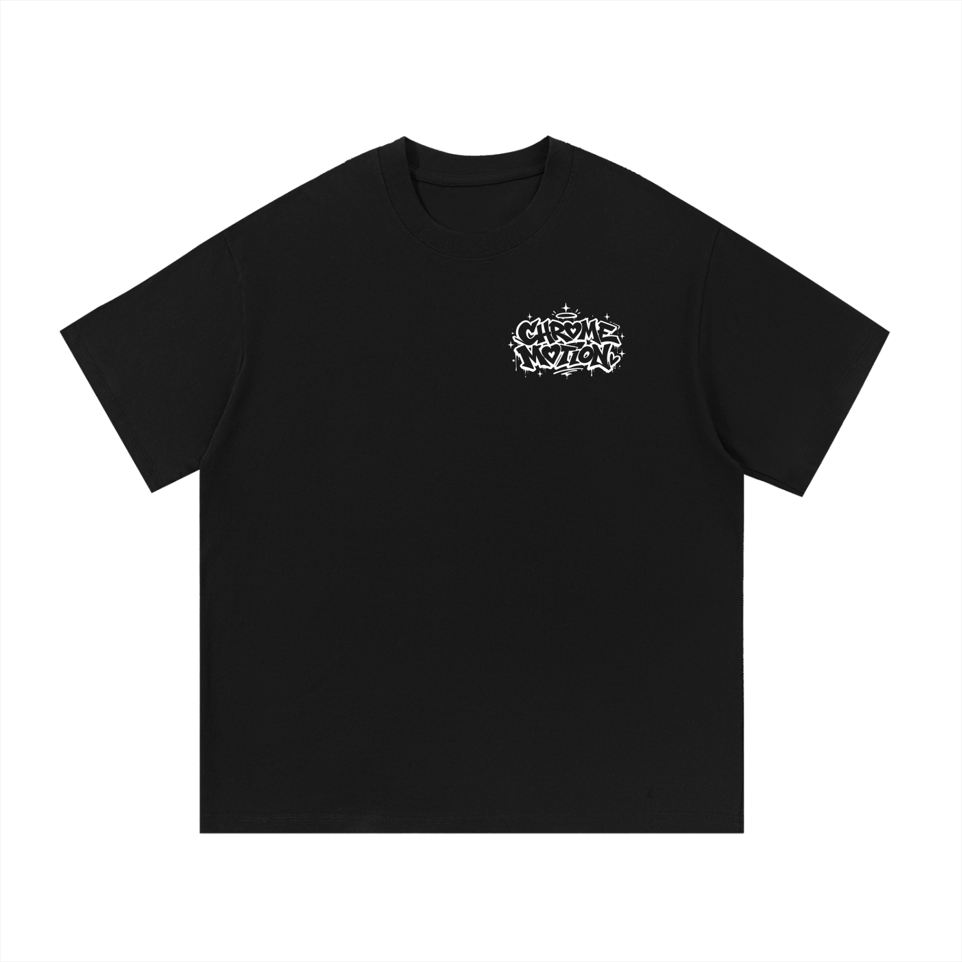 BLACK CHROME MOTION STREET LEGAL T SHIRT